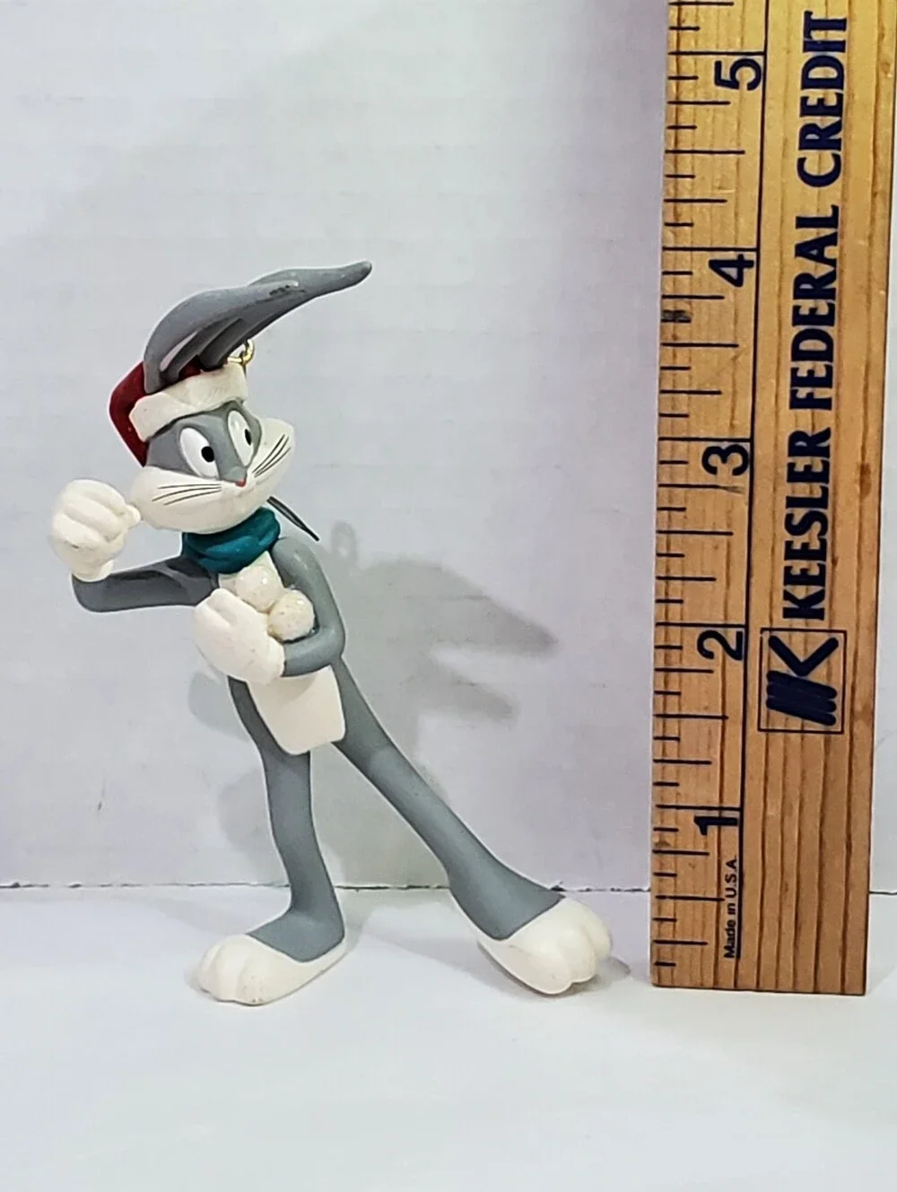 WARNER Bros Looney Tunes Bugs Bunny Ornaments Vintage 1995 & 1997 Golf Snowball